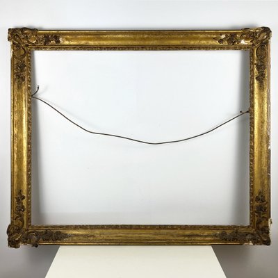 Deco 79 Cornice Da Parete Con Inserti A Specchio – Telaio In Ferro E Legno, 19x28 Cm, Oro E Verde
