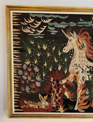 Large Vintage Tapestry by Mo, 1950s for sale at Pamono Large Vintage Tapestry by Mo, 1950s for sale at Pamono