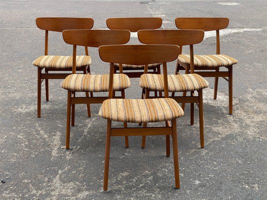 Danish Teak Dining Chairs, 1962, Set of for sale at Pamono