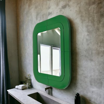 Kartell Vintage Wall Mirrors ミッドセンチュリー Vintage Kartell Mirror by Anna Castelli Ferrieri, 1960s for sale