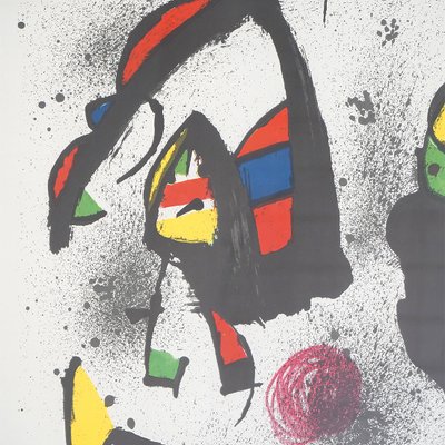 Poster by Joan Miro for the Opera Grafica Exhibition, Venice, 1981