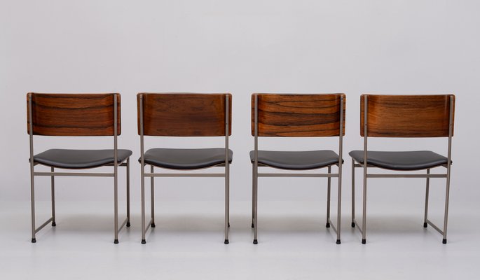Vintage Design Curved Dining Chairs SM08 by Cees Braakman for 