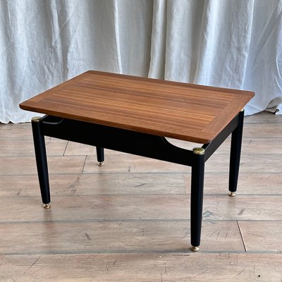 Tola and Black Librenza Coffee Table from G-Plan, 1960s for sale