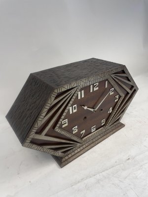 コレクション 20s 30s vintage art deco table clock A Schild & Co. : Art Déco table clock with enamels