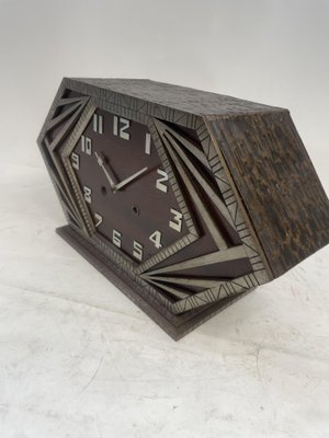 Vintage Art Deco Clock, 1920s for sale at Pamono