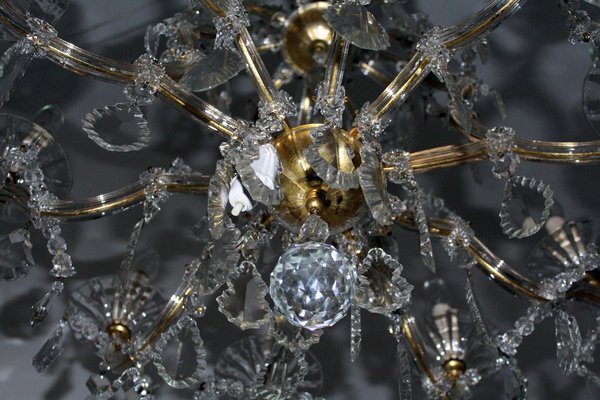 Antique Viennese Large Crystal Chandelier From Lobmeyr For At Antique Viennese Large Crystal Chandelier From Lobmeyr 21