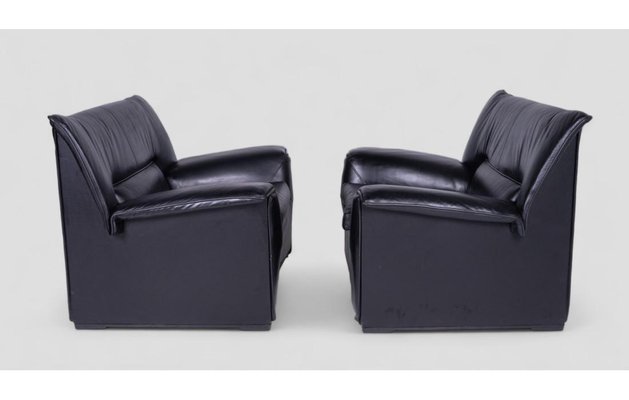 Set of Lauriana Chairs by Afra and Tobia Scarpa for B&B Italia for