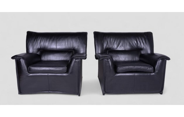 Set of Lauriana Chairs by Afra and Tobia Scarpa for B&B Italia for