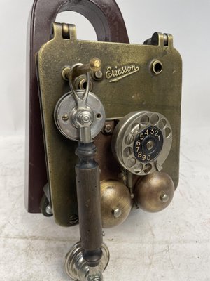 Bronze on-Board Telephone from Ericsson, 1940s for sale at Pamono