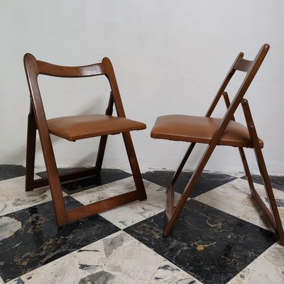 Folding Chairs in the style of Aldo Jacober 1970s Set of 2 for sale at Pamono