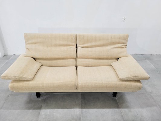 Mid-Century Alanda Sofa by P. Piva for B&b Italia for sale at Pamono