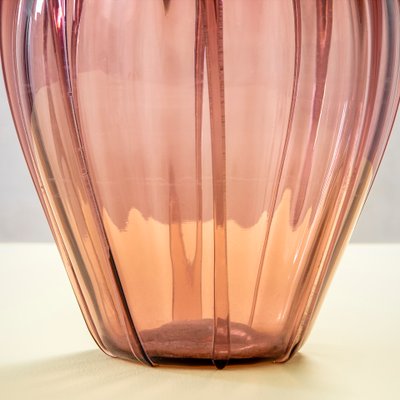 Murano Glass Vase by Vittorio Zecchin for Venini, 1930 for