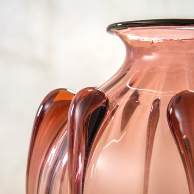 Murano Glass Vase by Vittorio Zecchin for Venini, 1930 for