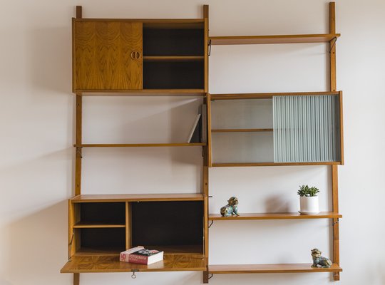Mid-Century Modern Teak Wall Unit by Kurt Østervig, 1960 for sale
