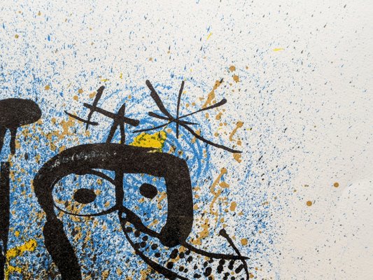 Joan Miro, Ma de Proverbis / My Proverb, Original Hand-Signed