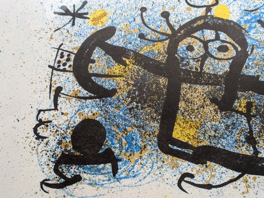 Joan Miro, Ma de Proverbis / My Proverb, Original Hand