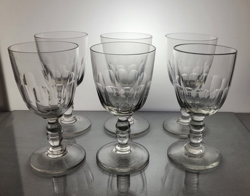 Antike Weingläser, 1890er, 6 . Set bei Pamono kaufen