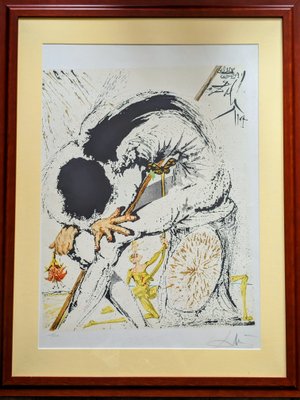 Salvador Dali, Hidalgo's Metamorphosis, Hand-Signed Original