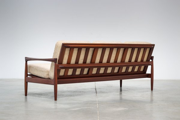 Three Seater Sofa in Teak by Erik Worts for Ikea 1960 for sale at Pamono