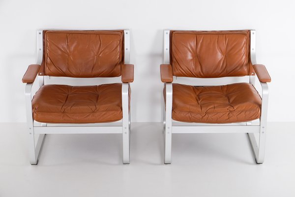 Set of Mondo Armchair attributed to Karl-Erik Ekselius, Sweden