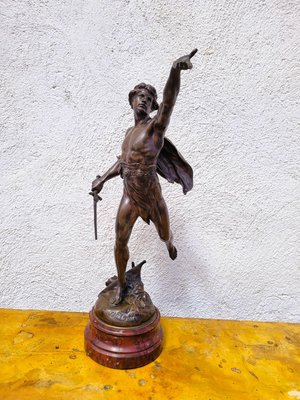 Emile Picault, Victoria, Bronze Sculpture, Late 19th Century for