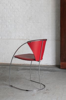 Italian Linda Dining Chairs from Arrben, 1980s, Set of 4 for sale