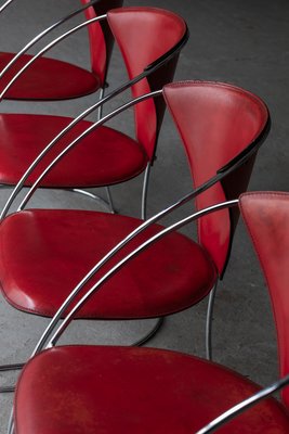 イタリア Arrben BUTTERFLY vintage 1980年 Vintage leather armchairs