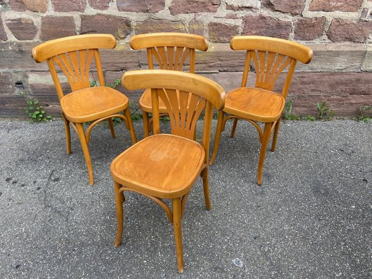 Sedie da bistrot, Francia, anni '60, set di in vendita su Pamono