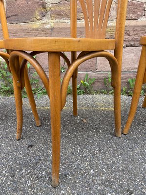 Sedie da bistrot, Francia, anni '60, set di in vendita su Pamono