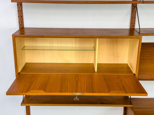 Teak Wall System by Sven Ellekaer for Albert Hansen, 1960s for