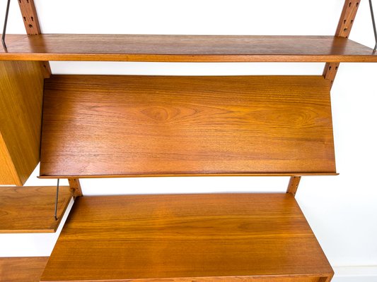 Teak Wall System by Sven Ellekaer for Albert Hansen, 1960s for