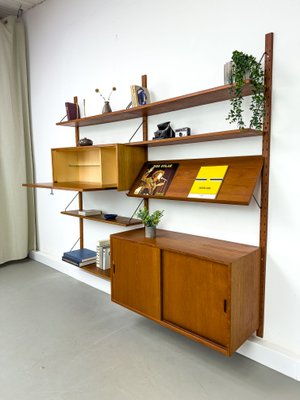 Teak Wall System by Sven Ellekaer for Albert Hansen, 1960s for