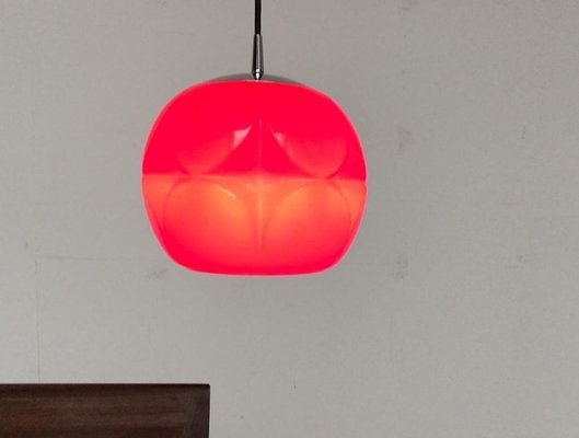 Peill & Putzlerガラスポットウォーマー バウハウス スペースエイジ Vintage German Space Age Glass Ball Pendant Lamp from Peill