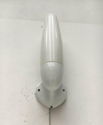 Mid-Century German Ceramic 6060 Sconces by Wilhelm Wagenfeld