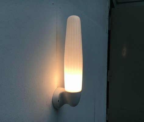 Mid-Century German Ceramic 6060 Sconces by Wilhelm Wagenfeld