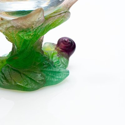 French Exquisite Glass Paste Set from Daum, 1980, Set of 4