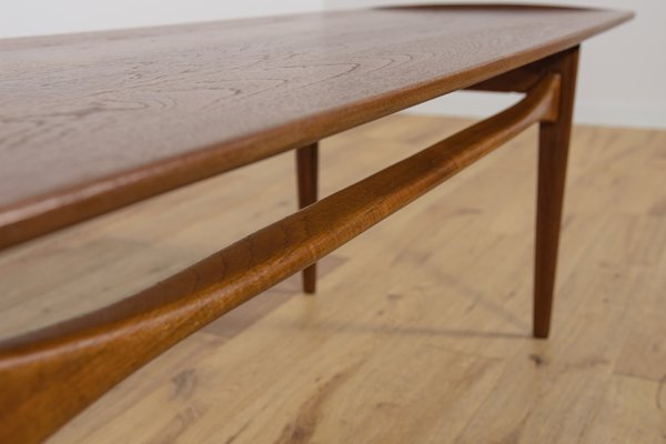Denmark teak テーブル Teak Game Table, Denmark, 1960s for sale at Pamono