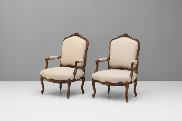 Set of Antique Armchairs, 1880 for sale at Pamono