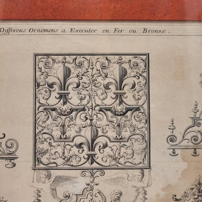 French Artist, Renaissance Style Repertoire of Grotesques, 18th