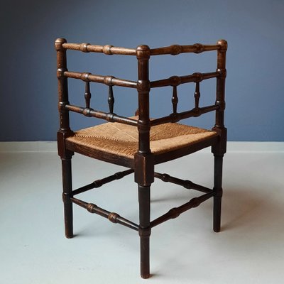 Bamboo corner chair deals