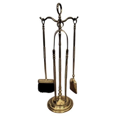 Kate And Laurel Lahari Set 3 Portacandele Conici Vintage In Ottone Anticato - Altezze 25, 33 E 40,6 Cm