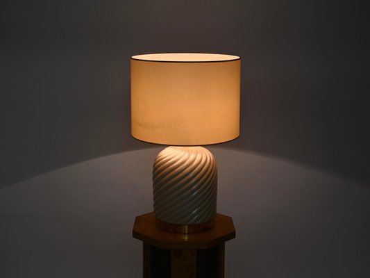 Searchlight Touch - Lampada Touch Da Tavolo A 1 Luce In Ottone Anticato - Foto 2