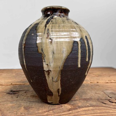 Decorative Shigaraki Ware Ikebana Vase, Japan, 1960s for sale at