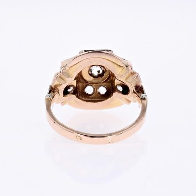 限定値下げ】French Antique Tank Ring 18k pt - メルカリ