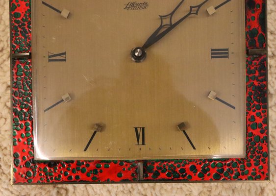 Reloj de pared electrico de Atlantic anos 70 en venta en Pamono