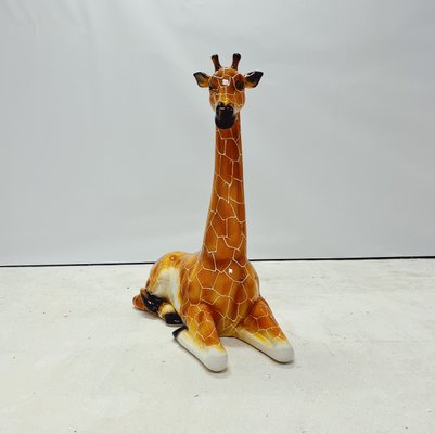Giraffe in Ceramic by Ceramiche Boxer for sale at Pamono