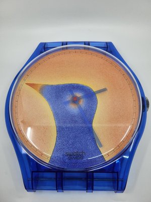 MGZ 001 Wall Clock by Jean Michel Folon, 1990 for sale at Pamono