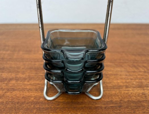 Mid-Century German Stacking Ashtrays by Wilhelm Wagenfeld for WMF