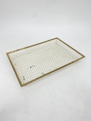 Metallbude Serviertablett DAVA – Minimalistisches Tablett In Cashew, 45x30x4 Cm