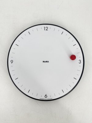 Minimalist Timesphere Wall Clock by Gideon Dagan for Moma Minimalist Timesphere Wall Clock by Gideon Dagan for Moma